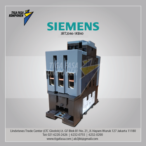 3RT2046-1KB40 MC 95 A 45 kW / 400 V 3P 24 V DC, 0.8-1.2