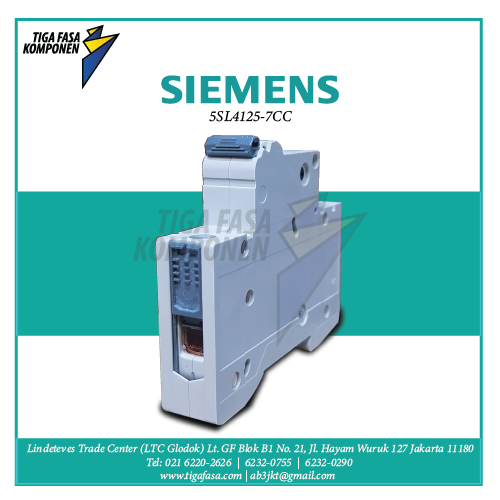 5SL4125-7CC MCB 1P 25A 10kA 