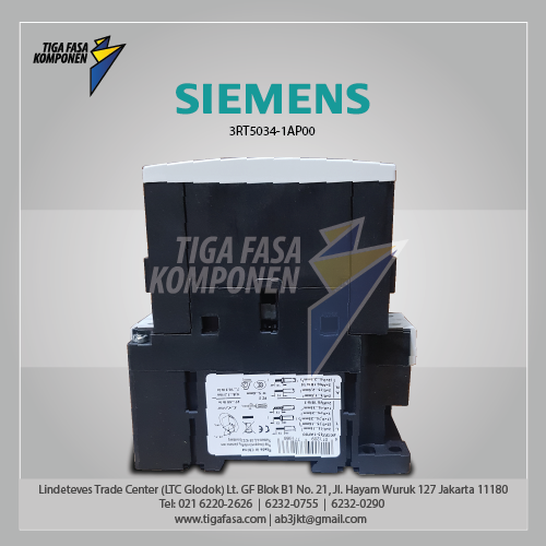 3RT5034-1AP00 MC AC 230 V 15 kW 400 V 3P