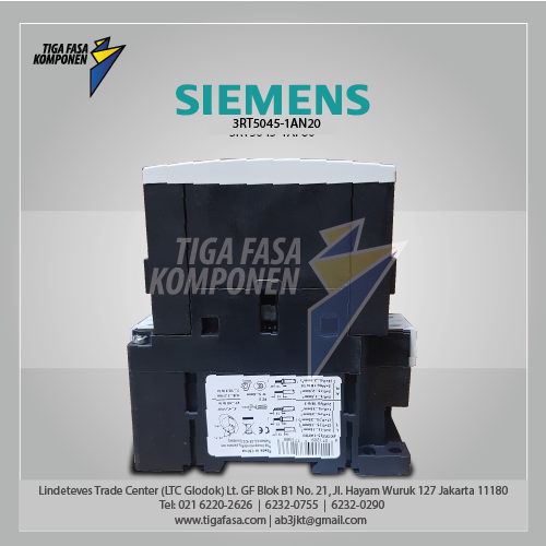 3RT5045-1AN20 MC AC 220 V 37 kW 400 V 3P