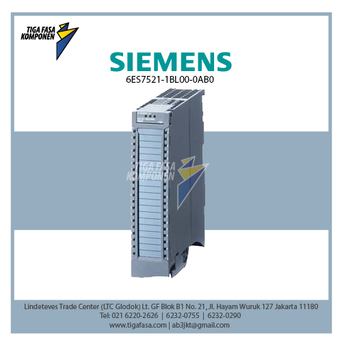 6ES7521-1BL00-0AB0 S7-1500 32 DI 24 V DC