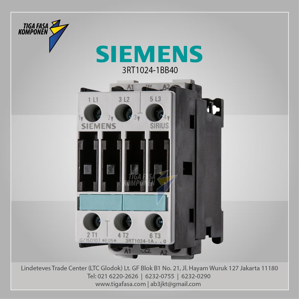 3RT1024-1BB40 MC-5.5kW 24VDC