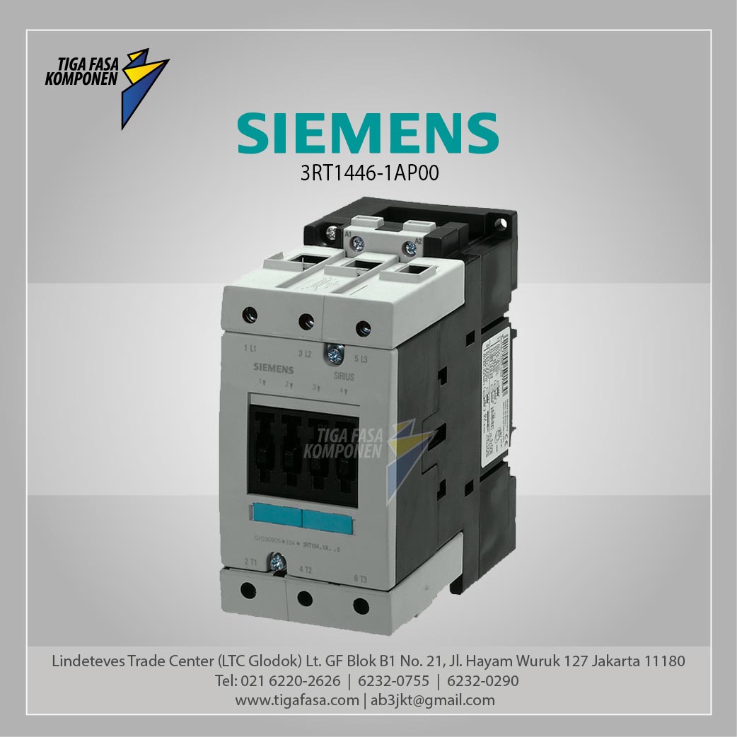 3RT1446-1AP00 Siemens MC-140A, 400V/AC-1, SZ 3
