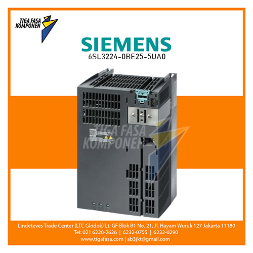 6SL3224-0BE25-5UA0 G120 Inverter 3P 5.5/7.5kW 380-480V