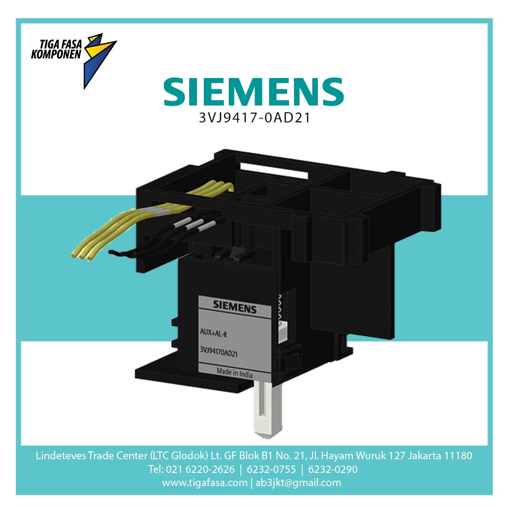 3VJ9417-0AD21 Right Aux+Alarm Switch 3VJ13/14 
