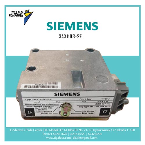 3AX1103-2E UVR 3AH, 3AK, 3AE 110 V DC