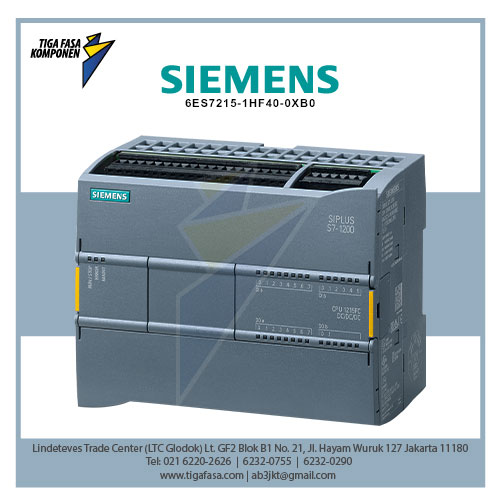 6ES7215-1HF40-0XB0 SIMATIC S7-1200F, CPU 1215 FC 14 DI 10 DO
