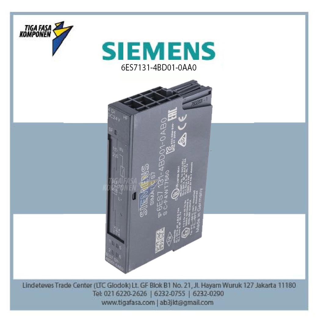 6ES7131-4BD01-0AA0 ET 200S, 4DI standard 24 V DC