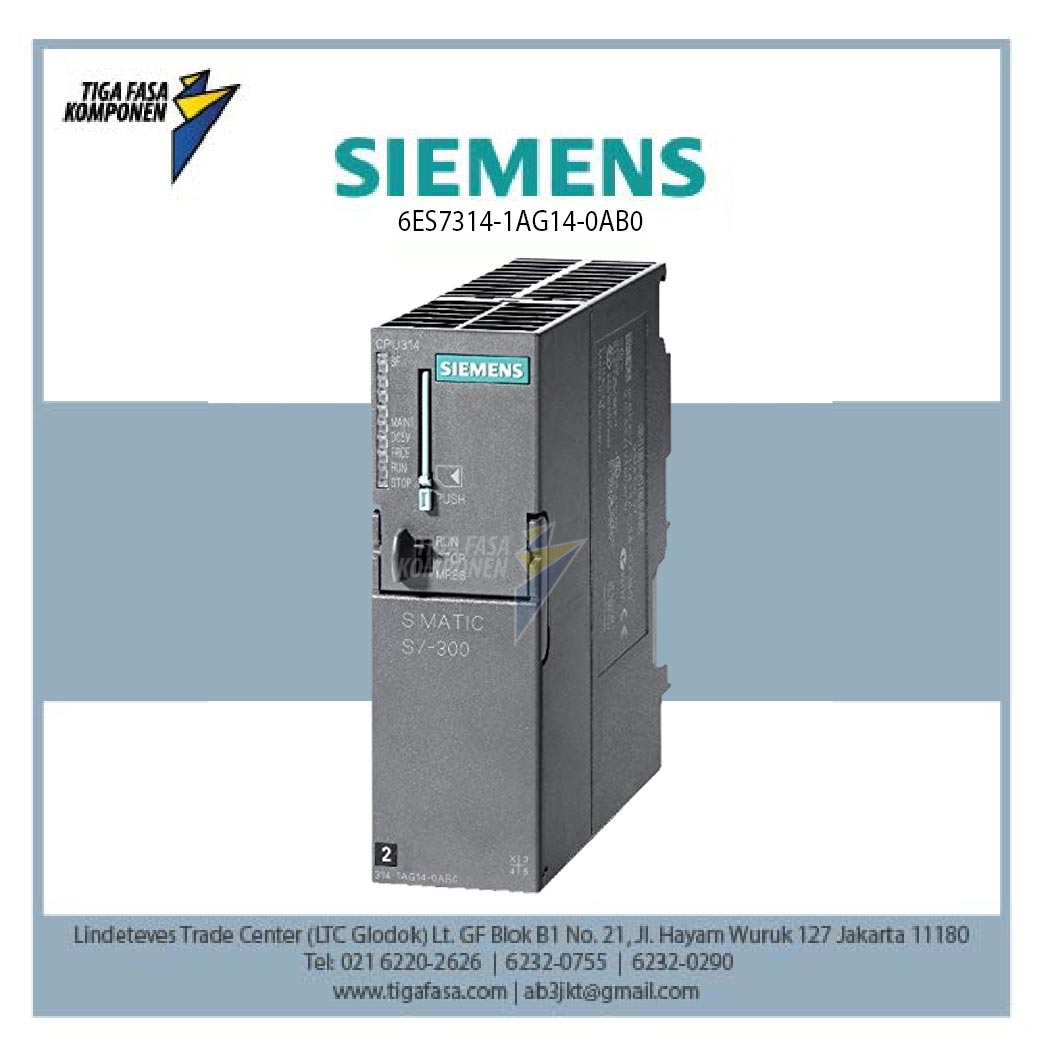 6ES7314-1AG14-0AB0 S7-300 CPU 314