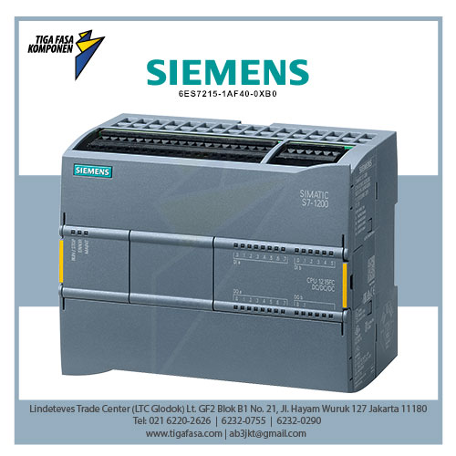 6ES7215-1AF40-0XB0 SIMATIC S7-1200F,CPU 1215 FC 14 DI 10 DO