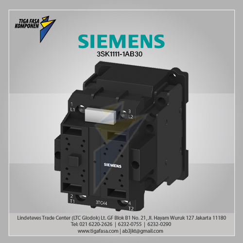 3TC4417-0BF0 CONT.2P-DC3-32A,110V,2NO+2NC,50Hz/130V