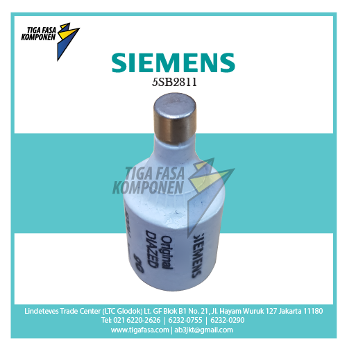 5SB2811 Diazed Fuse Link 25A 500V