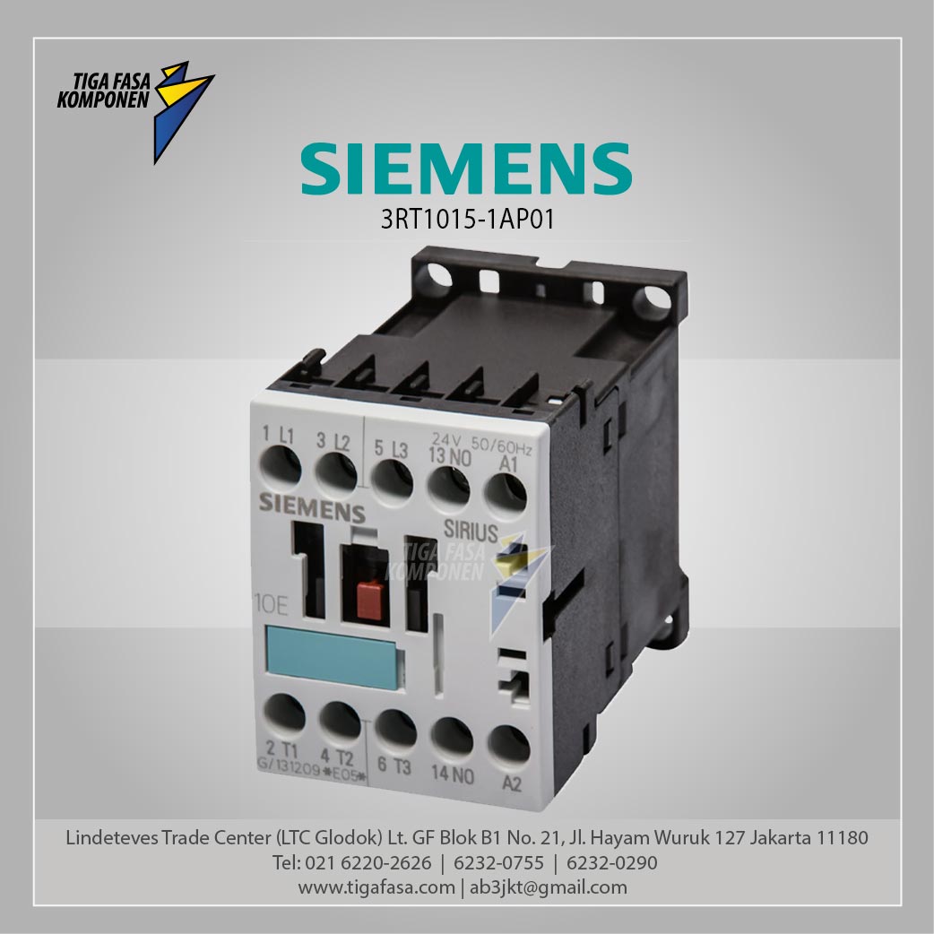 3RT1015-1AP01 MC-3KW 1NO 230 VAC