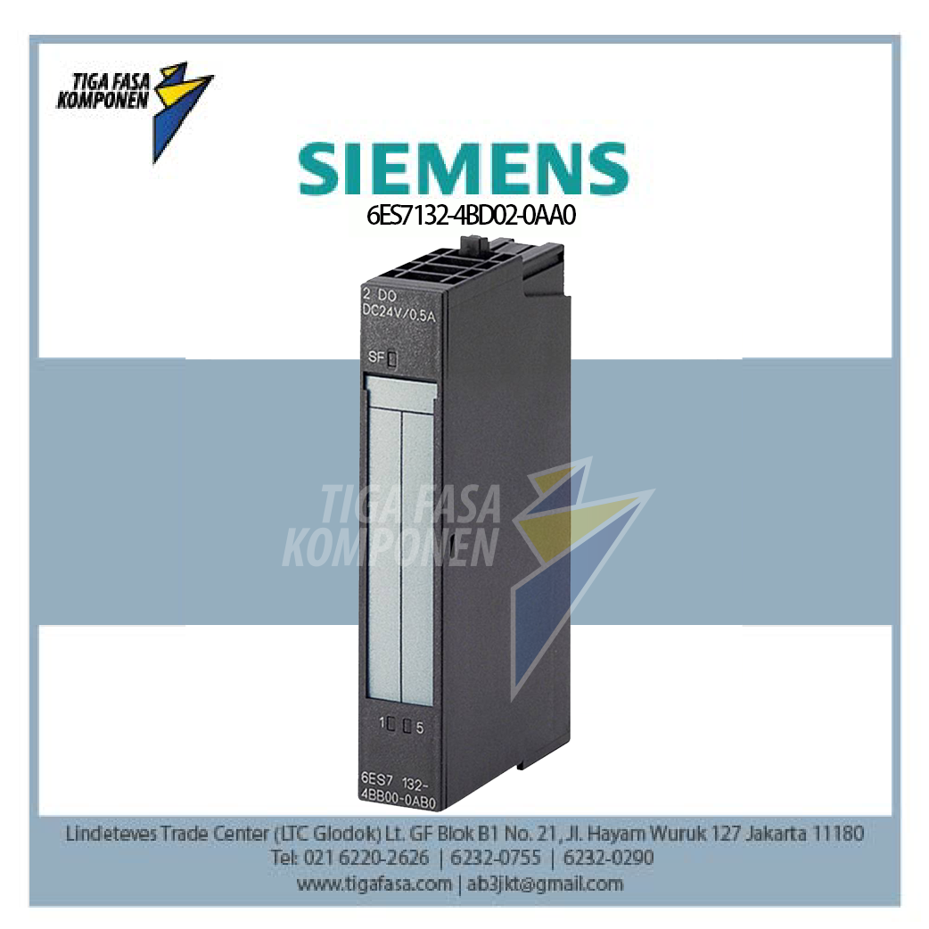 6ES7132-4BD02-0AA0 ET 200S, 4 DO standard 24 V DC/0.5 A,