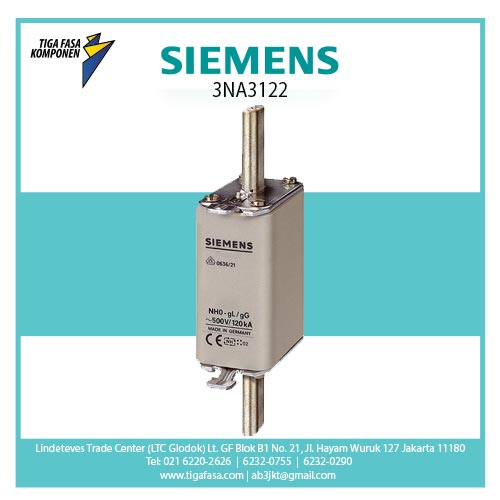 3NA3122 FUSE NH1 63A