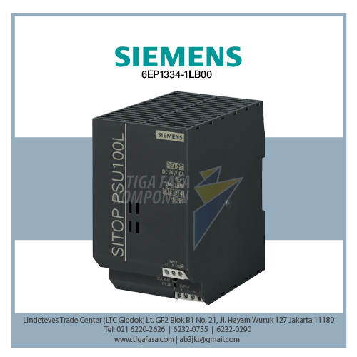 6EP1334-1LB00 SITOP PSU100L 10A 24VDC 1P 120/230VAC 
