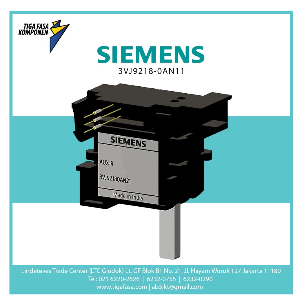 3VJ9218-0AN11 Framesize Auxiliary Switch 1 x CO Left 3VJ12