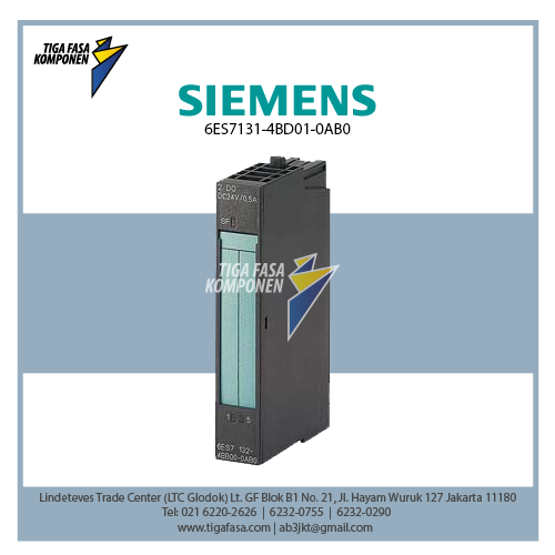6ES7131-4BD01-0AB0 ET 200S, 4 DI High Feature 24 V DC,