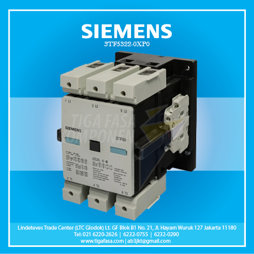3TF5322-0XP0 CONT.3P-AC1-220A,110KW-AC.3-205A; 2NO-2NC