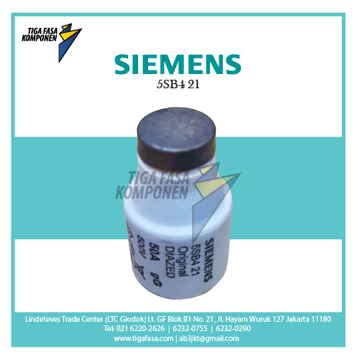 5SB421 Diazed Fuse Link 50A 500V