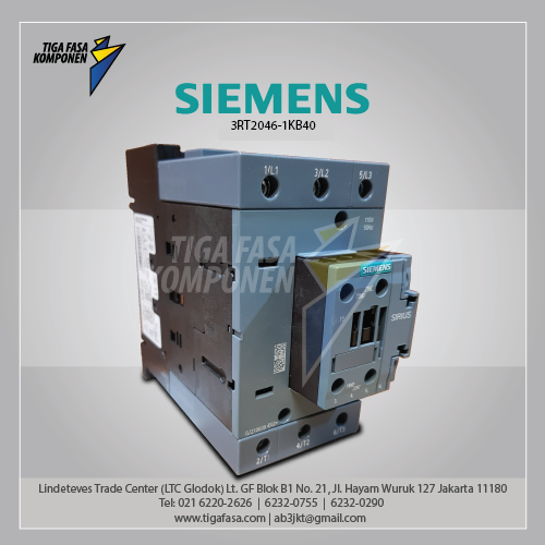 3RT2046-1KB40 MC 95 A 45 kW / 400 V 3P 24 V DC, 0.8-1.2