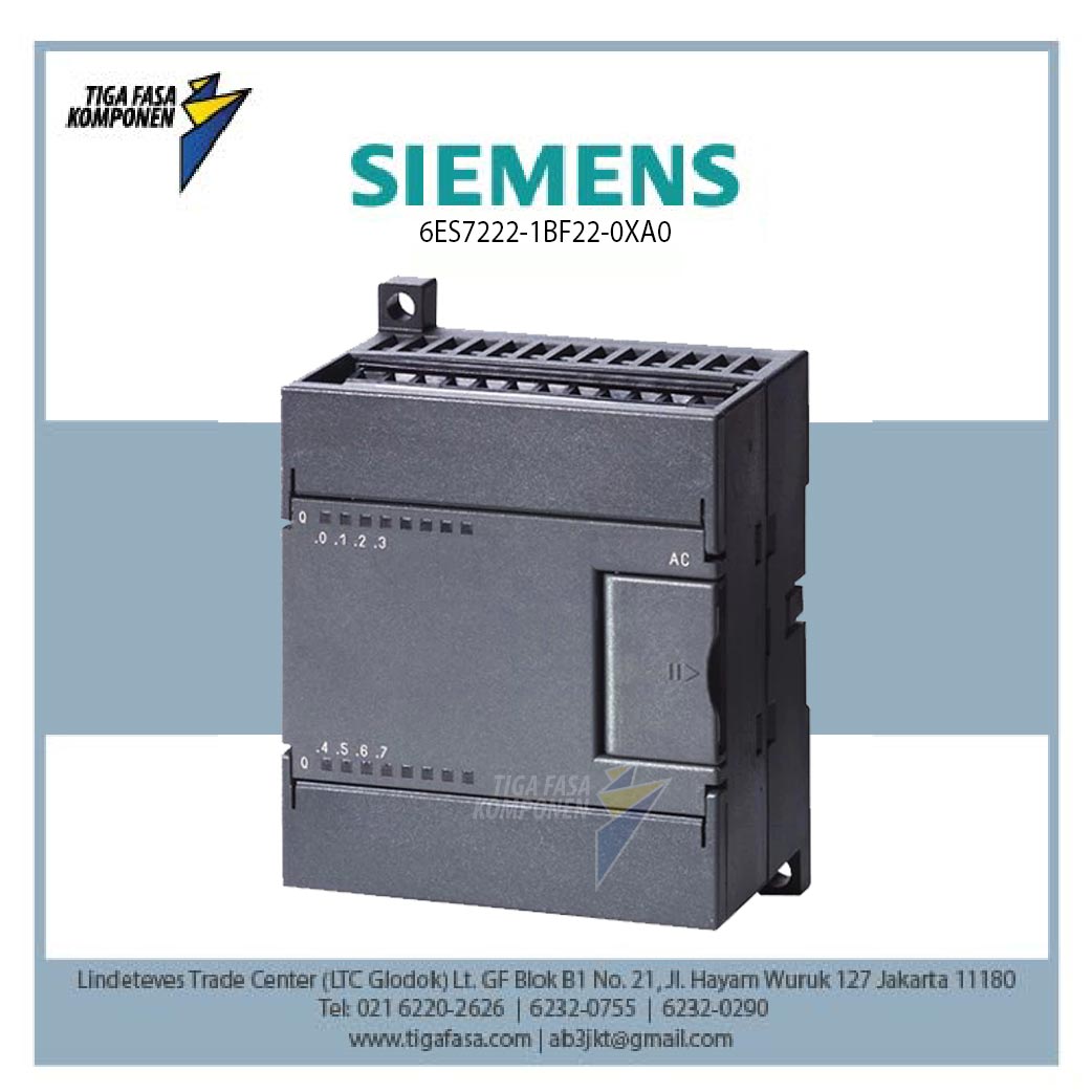 6ES7222-1BF22-0XA0 SIMATIC S7-200, Digital output EM 222, only