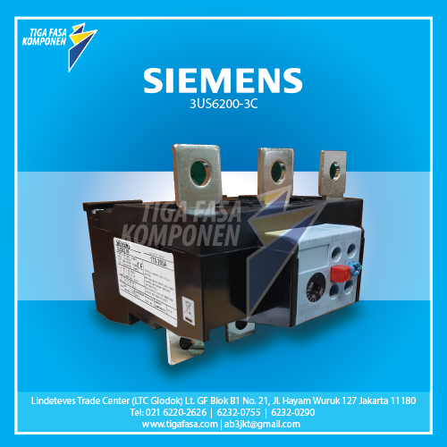 3US6200-3C Overload Relay 170...205A 10A Size 8