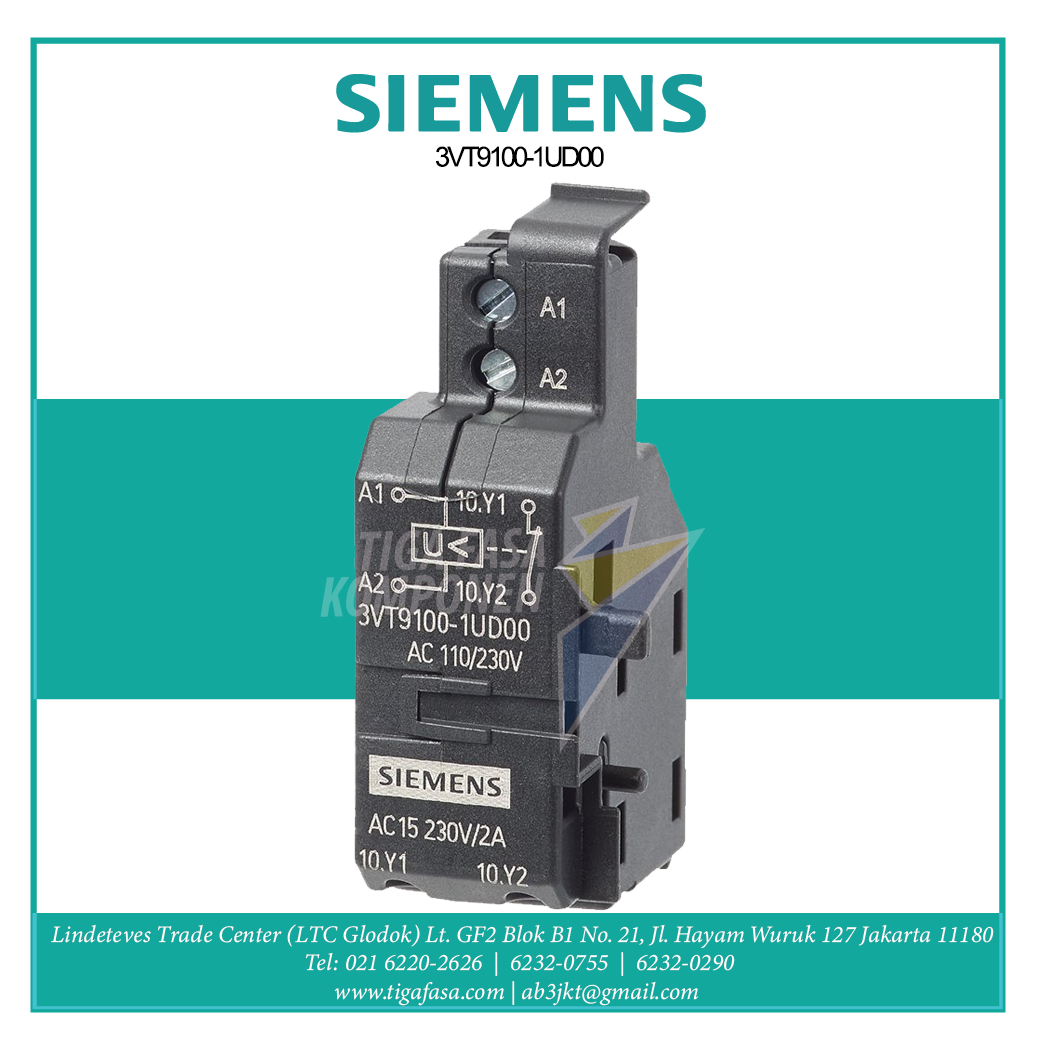 3VT9100-1UD00 Accessory for VT160 AC 110, 230 V/DC 110, 220V (s/d 1600A)