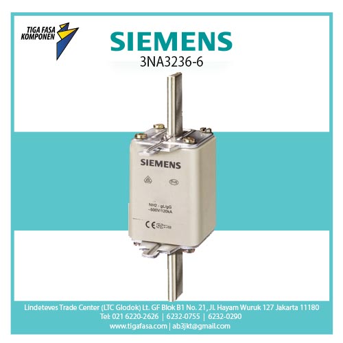 3NA3236-6 FUSE NH2 160A