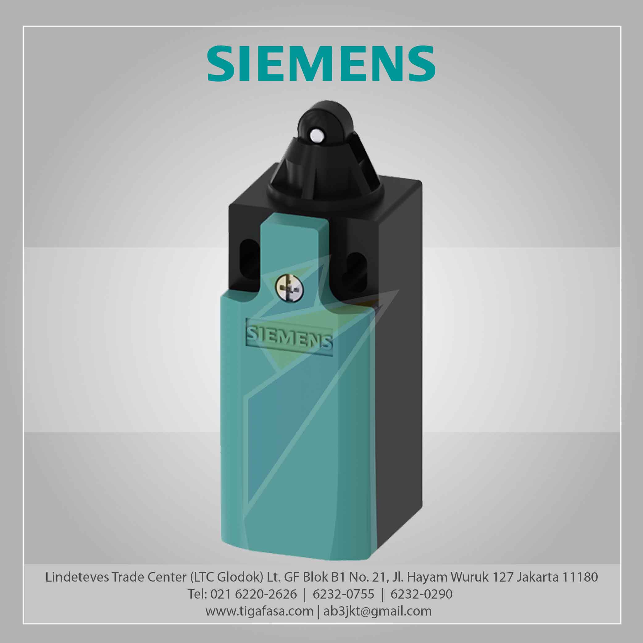 3SE5232-0HD03 Limit Switch 1 x (M20 x 1.5) 1NO/1NC 10 mm