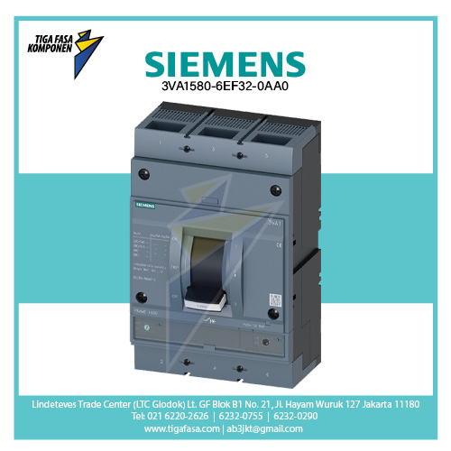 3VA1580-6EF32-0AA0 MCCB 3P 560-800A 70 kA