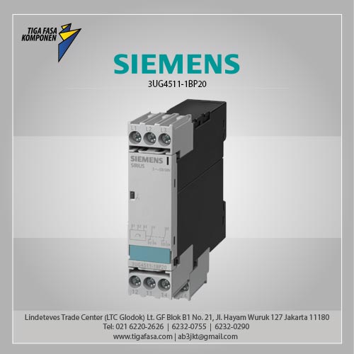 3UG4511-1BP20 Phase Sequence Monitoring 3x320-500 V