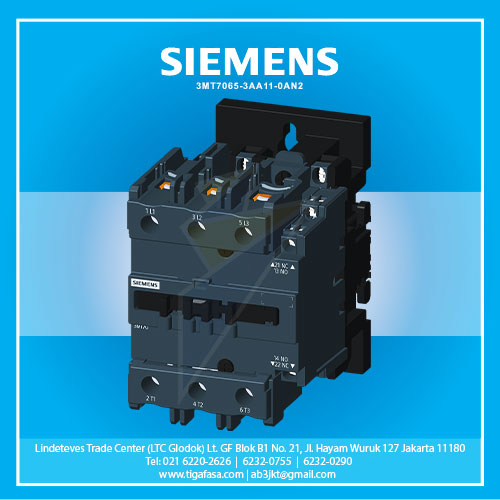 3MT7065-3AA11-0AN2 MC 65A 1NO+1NC AC 220V