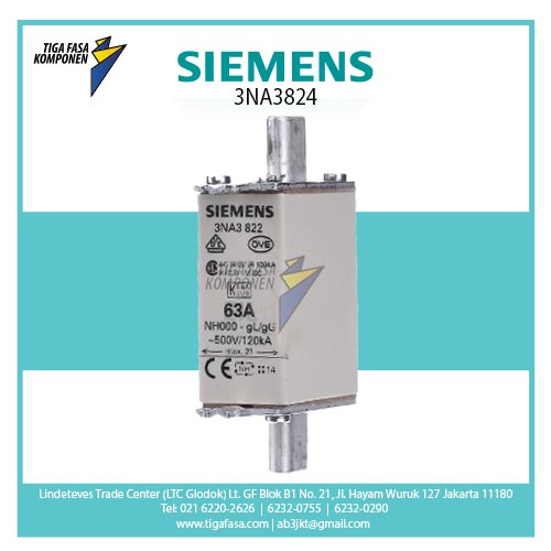 3NA3824 FUSE NH000 80A