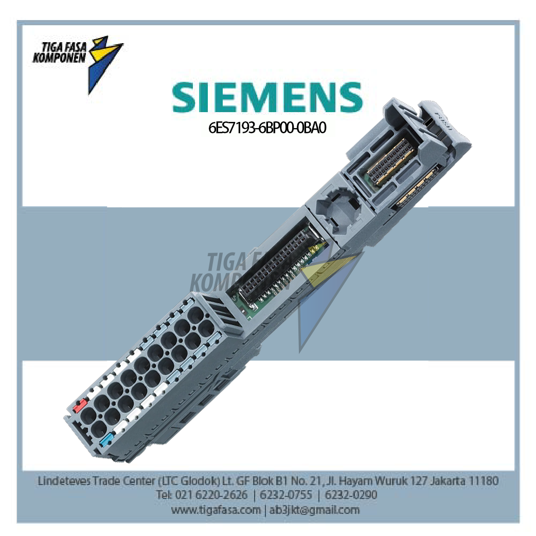 6ES7193-6BP00-0BA0 ET 200SP BU15-P16+A0+2B