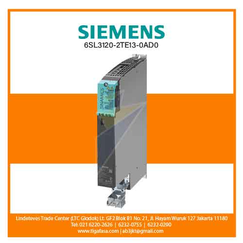 6SL3120-2TE13-0AD0 SINAMICS S120 DOUBLE MOTOR MODULE INPUT