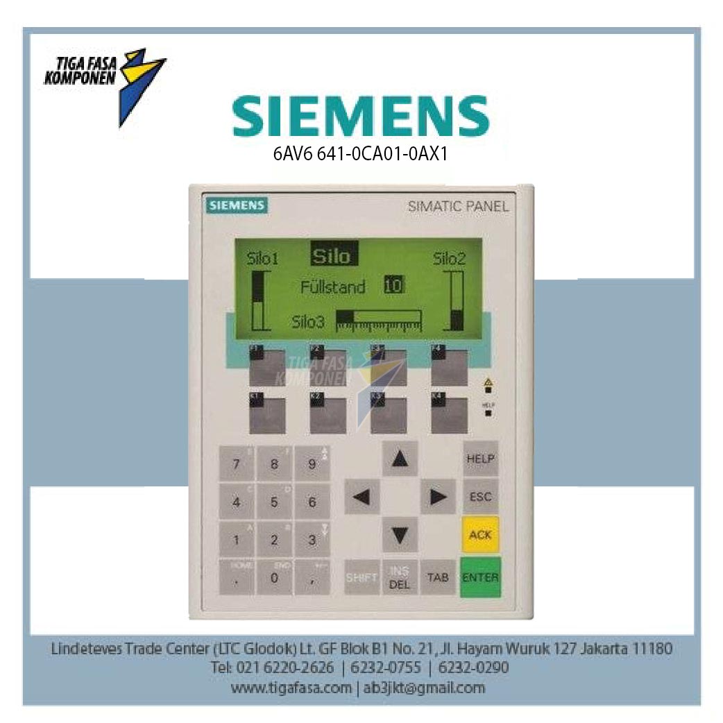 6AV6641-0CA01-0AX1 SIMATIC Operator Panel OP 77B LC