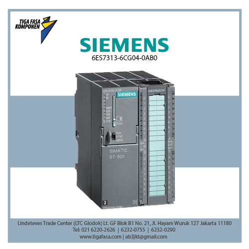 6ES7313-6CG04-0AB0 S7-300 CPU 313C
