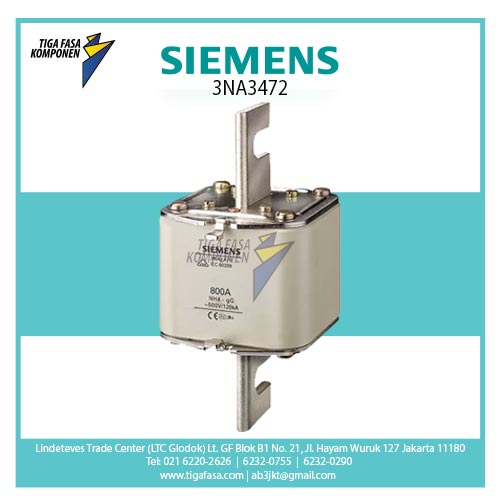 3NA3472 FUSE NH4 630A