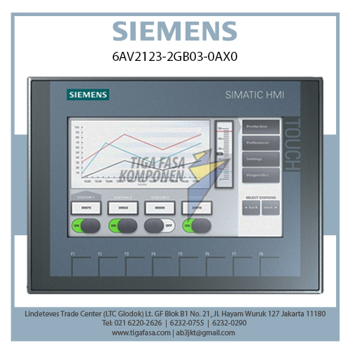 6AV2123-2GB03-0AX0 SIMATIC HMI KTP700 BASIC 7" PROFINET
