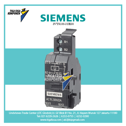 3VT9100-1UE00 Accessory for VT160 AC230.400 V/DC220V VT160.