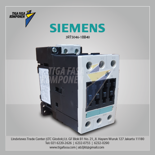 3RT5046-1BB40 MC DC 24 V AC3 45 kW 400 V 3P
