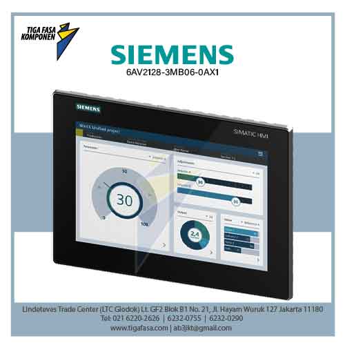 6AV2128-3MB06-0AX1 SIMATIC HMI MTP1200 Touch Operation 12.1" PROFINET