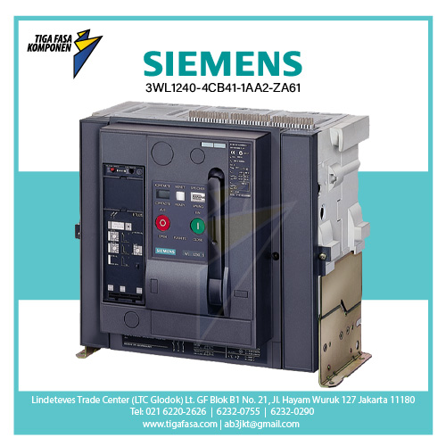 3WL1240-4CB41 ACB 4P 4000A 100kA