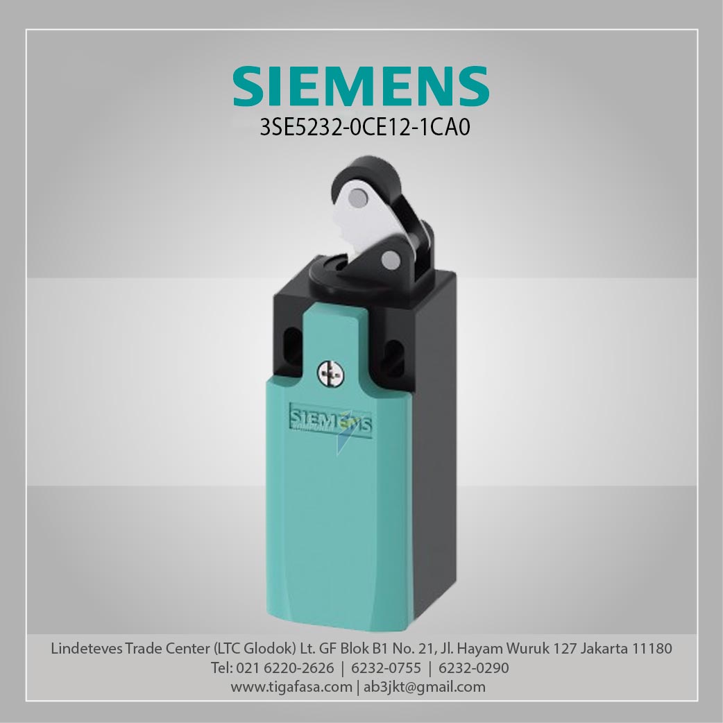 3SE5232-0CE12-1CA0 Limit Switch 1 x (M20 x 1.5) 1NO/1NC 13 mm