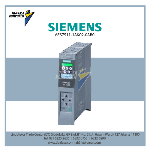 6ES7511-1AK02-0AB0 S7-1500 1511-1 PN