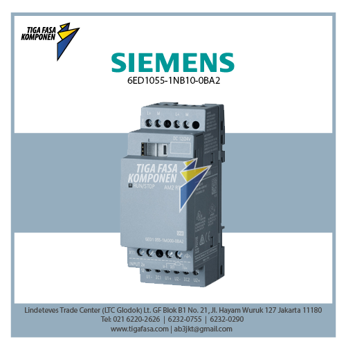 6ED1055-1NB10-0BA2 LOGO DM16 24R Expansion Module 8 DI/8 DO