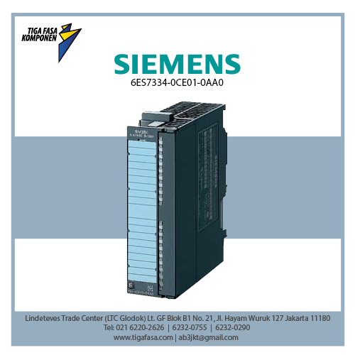 6ES7334-0CE01-0AA0 S7-300, Analog module SM 334