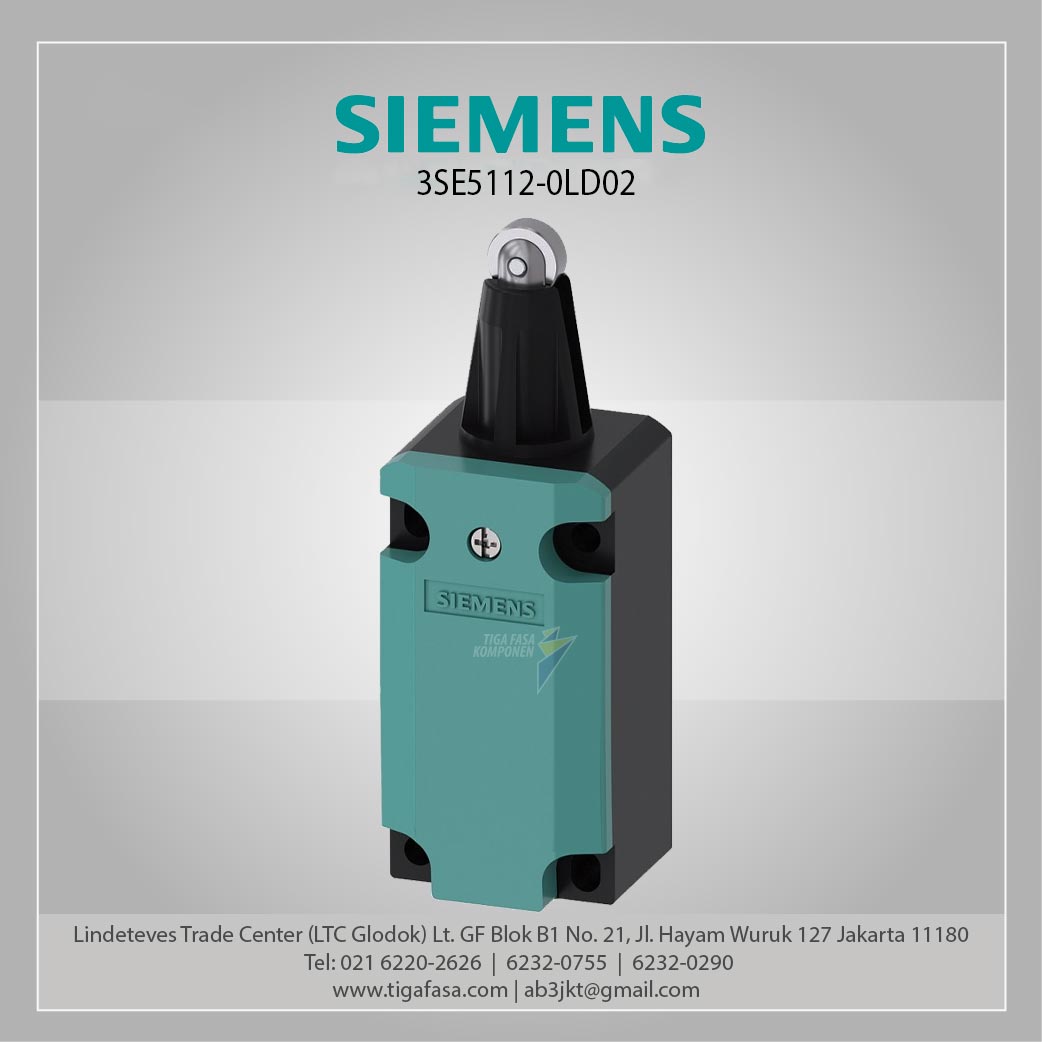 3SE5112-0LD02 Position switch Metal (M20 x 1.5) 1 NO/2 NC