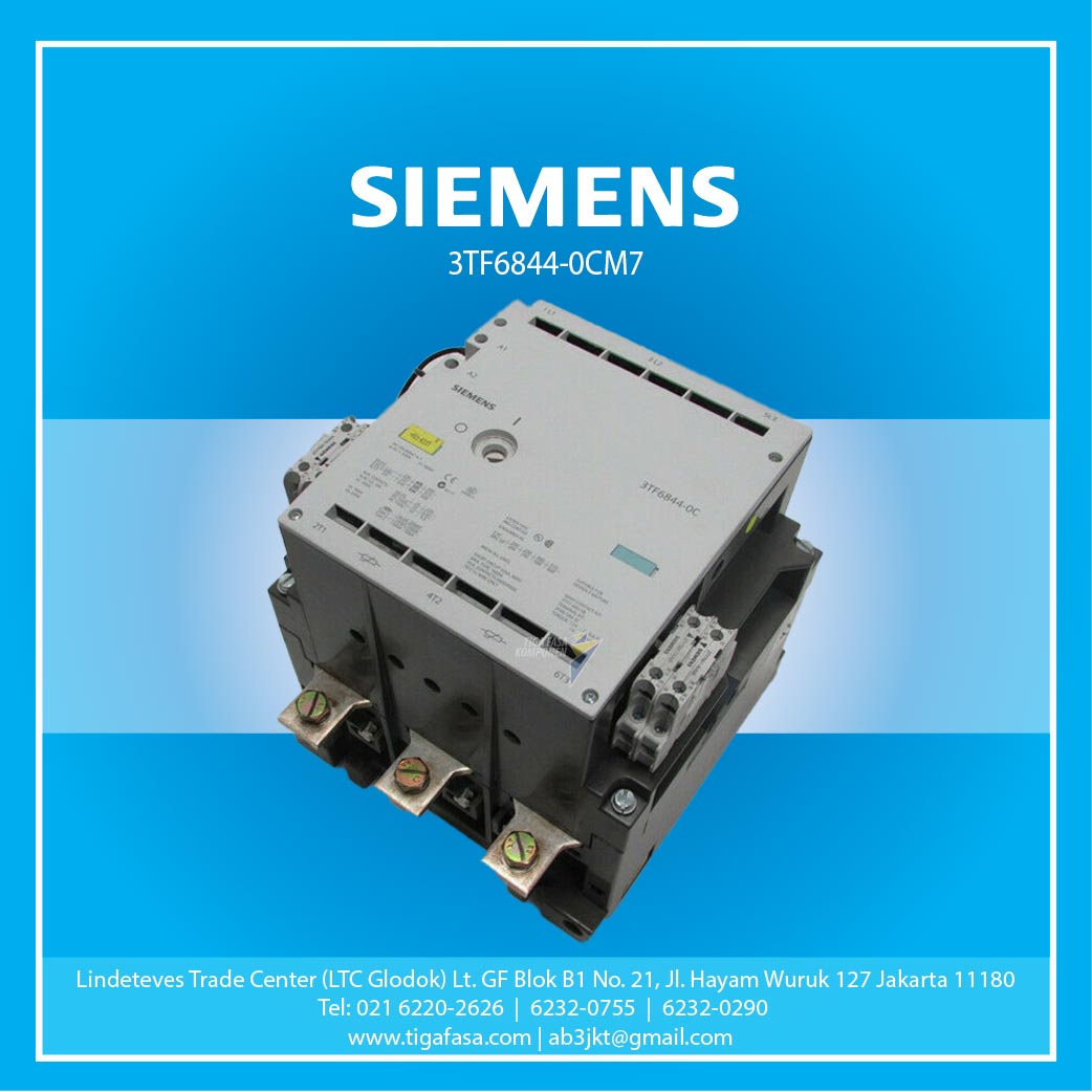 3TF6844-0CM7 CONT 3P AC.3- 630 A; 4NO-4NC AC.1- 700A 355kW